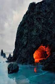 Campfire In A Cave Places To Travel Places To Visit Places To Go