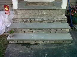 Refacing My Cement Front Steps I Have A Question Cement Front Steps Front Steps Concrete Front Steps
