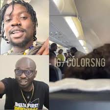 VDM and Mr Jollof's Dramatic Plane Altercation Caught