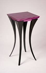 Violet Akrilik Mobilya Art Furniture Kahve Masasi