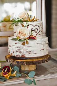 2 Tier Birch Tree Wedding Cake Wedding Cakes Rustic Two Tier Country Wedding Cakes Wedding Cake Rustic Wedding Cake Bride