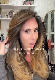 Best Hair Blowout Brush EVER, and now they have it in a bundle where you  getting 3 products for FREE! It's the Le Volume by @langehair #hair  #hairblowout #bouncyhair #straighthairtrend #hairtok ...