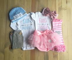 Twins Personalized Coming Home Outfits Newborn Boy Girl Etsy Twin Outfits Girls Coming Home Outfit Twin Baby Clothes
