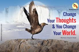 Everything in your life can fall into one of these 3 categories: Change Your Thoughts And You Change Your World Spiritual Quote Relishquotes