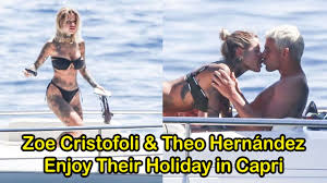 Lifestyle of zoe cristofoli, girlfriend of theo hernández. Zoe Cristofoli Theo Hernandez Enjoy Their Holiday In Capri Youtube