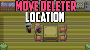 Where Is The Move Deleter In Pokémon Emerald? - Quora