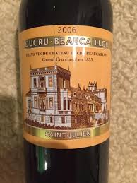 A few weeks later, passing through st julien, i suggested a quick unannounced visit to the château. 2006 Chateau Ducru Beaucaillou France Bordeaux Medoc St Julien Cellartracker