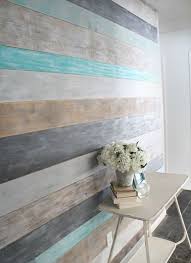How To Make A Wood Planked Accent Wall For Your Home Diy Plank Wall Diy Wood Wall Plank Walls