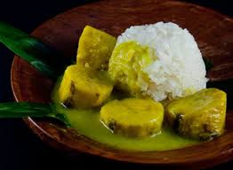 Ein Leckerer Gesunder Und Veganer Klebreis Rezept Mit Banane Diese Traditionelle Spezialitat Stammt Aus Insel Sumatra D Klebreis Rezepte Rezepte Mit Bananen