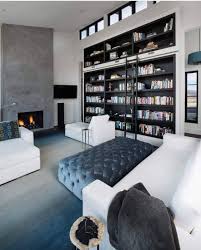 Dream Library Minimalist Interior Design Modern Home Library Design Home Interior