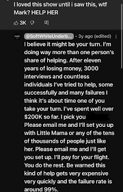 Has anyone ever noticed this reply Mark made to a women criticizing him  underneath one of lil mamas videos? : rSoftWhiteUnderbelly