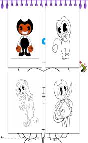 Baldis basics coloring page in education and learning. Bendy Basics Coloring Pages For Android Apk Download