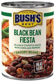 Cauliflower Rice Bowl With Bush S Black Bean Fiesta Recipe Fiesta Recipes Recipes Kids Eat Vegetables