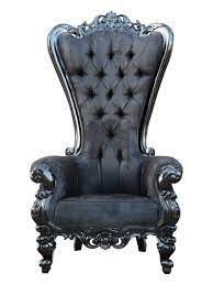 elvira throne chair by oh my goth at gilt 바로크 양식 가구 인테리어