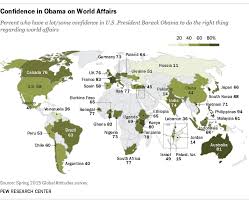 7 charts on how the world views president obama pew