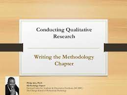 What is a research paper? Writing The Methodology Chapter Of A Qualitative Study
