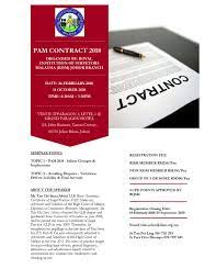 To ensure that the contract is administered fairly between both contractual parties, pam contract 2006 places the administration under a third party. Pam Contract 2018 Royal Institution Of Surveyors Malaysia