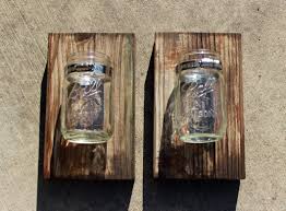 Mason jar craft ideas with paint. Diy Mason Jar Wall Decor The Hamby Home