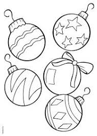 Bolas De Navidad Para Colorear Pequeñas