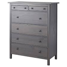 Dressers or storage drawers can help you keep your things organized, easy to find and easy to access. Hemnes 6 Drawer Chest Dark Gray Gray Stained 42 1 2x51 5 8 Ikea