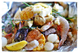Easy affordable seafood boil in oven bag. Classic Margaritas With Jalapeno Slices Grilled Shrimp Boil Foil Packets Cucina Magia