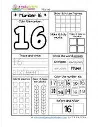 Number Worksheets For Kindergarten Number 16 Worksheet Numbers Kindergarten Number Worksheets Kindergarten Number Worksheets