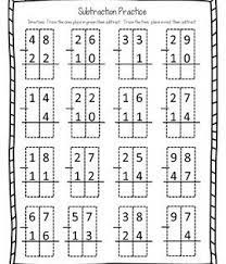 Finally, let's add the next set of digits, 2 and 4. Subtracting Two Digit Numbers No Borrowing Math Subtraction Teaching Subtraction First Grade Math