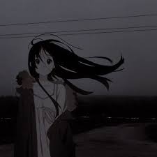 Black And White Anime Aesthetic Sad Pin On Icons