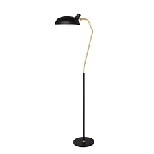 Bloomingville Design Stehlampe Schwarz Gold Kaufen Metal Floor