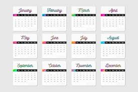 Colorful Calendar Schedule 2020 Free Vector Freepik Freevector Calendar Number Colo In 2020 Coloring Calendar Bullet Journal Ideas Pages Free Printable Calendar