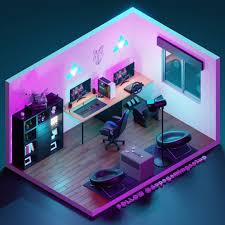 Gaming Setup Monitor Monitor Products Video Game Room Design Game Room Design Game Room