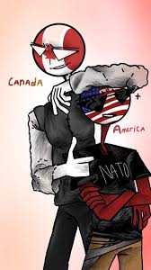 Gotta slap this here, before i drop dead cause of lack of sleep. Sanada And America Countryhumans Amino Komiksy Fendomy Kanada