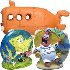 Maybe you would like to learn more about one of these? Spongebob Bus Aquarium Decorations Tank Fish Ornament Bikini Bottom New Decorations Fish Aquariums