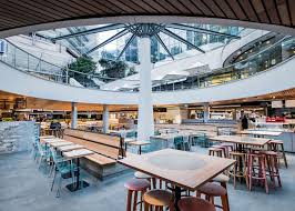 Colored Food Court Stylepark Food Court Design Food Court Architecture
