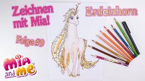 Mia and me ausmalbilder ausmalbildkostenlos. Erdeinhorn Zeichnen Mit Mia Mia And Me Youtube