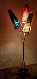50er 60er Jahre Tutenlampe Lampe Stehlampe Rockabilly Tulpenlampe Nierentisch Stehlampe 50er Jahre Mobel Stehlampe Retro
