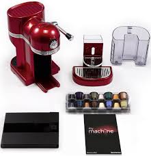 Blue velvet almond cream empire red majestic yellow onyx black fresh linen ink blue shaded palm dried rose ice white cocoa silver pistachio lavender cream pink kyoto glow contour silver crystal blue watermelon matte black matcha mineral water default title. Kitchenaid 5kes0504aca Nespresso Coffee Machine Candy Apple Red Appliances Online