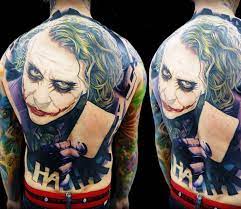 Artists like to play up the illusion side of the geisha world. Joker Tattoo By Tattoo Rascal Post 13419 Joker Tattoo Joker Tattoo Design Comic Tattoo