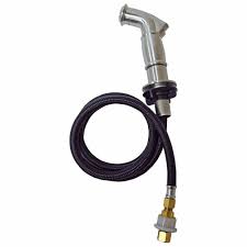 decorative side spray and hose in