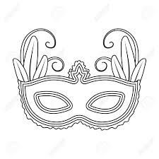 Sono nate dal teatro dei burattini, dalla commedia dell'arte, da tradizioni arcaiche, oppure sono state ideate appositamente come simboli dei festeggiamenti carnevaleschi di varie città. Vettoriale Icona Di Maschera Di Carnevale Brasiliano In Stile Del Contorno Isolato Su Priorita Bassa Bianca Illustrazione Di Stock Di Simbolo Del Paese Del Brasile Image 69813852