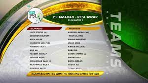 The game has not yet started. Psl 4 Peshawar Zalmi Beat Islamabad United By 48 Runs Cricket Dunya News