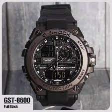 Inilah katalog harga jam tangan casio terbaru 2021 yang super keren untuk melengkapi gaya kamu. Cod Bayar Tujuan Jam Tangan Pria Sporty Casio G Shock Gst 8600 Kepala Metal Besi Black Series Shopee Indonesia