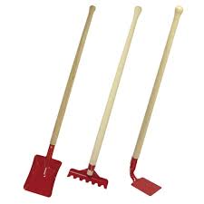 Das richtige gartenwerkzeug erleichtert dir die arbeit erheblich. Gluckskafer Kinder Gartenwerkzeug Metall 3er Set Waschbar