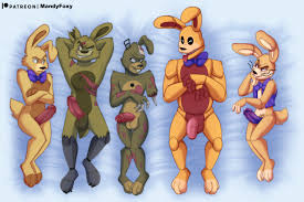 Rule34 - If it exists, there is porn of it  mandyfoxy, glitchtrap, spring  bonnie (fnaf), springtrap (fnaf)  7671067