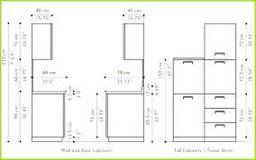 · the height of the counter often also dictates the distance between the counter and upper cabinets. Standard Size Of Kitchen Upper Cabinets Novocom Top