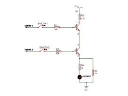 For example, here is the schematic diagram for a cmos nand gate: And Gate Using Transistor