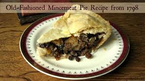 old fashioned mincemeat pie recipe from