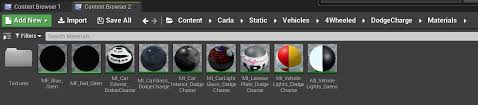 Endless possibilities with our wide selection! Material Customization Carla Simulator