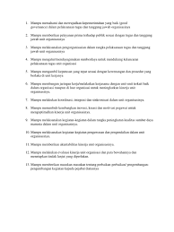 Tetapi pengertian good governance dengan masih simpang siur,pada umumnya mengartikan good governance dengan pemenrintahan yang bersih, atau clean governmant. Pertanyaan Tentang Good Governance