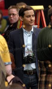 Spiderman movie script signed screenplay autographed: Photos And Pictures June 10 2006 New York City Tobey Maguire Shoots A Scene For Spiderman 3 In Downtown Manhattan